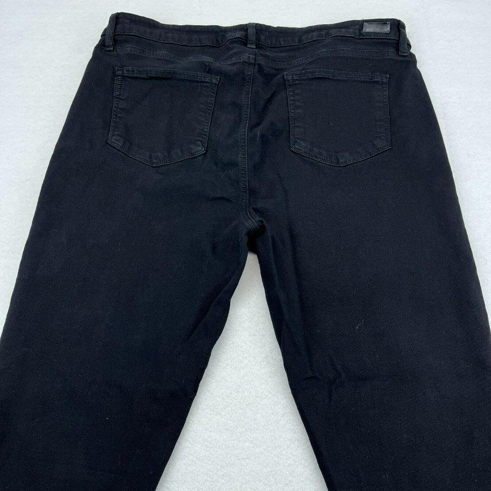 Paige Jeans Womens 34 Black Skinny HOXTON Ankle Stretch - Picture 11 of 11